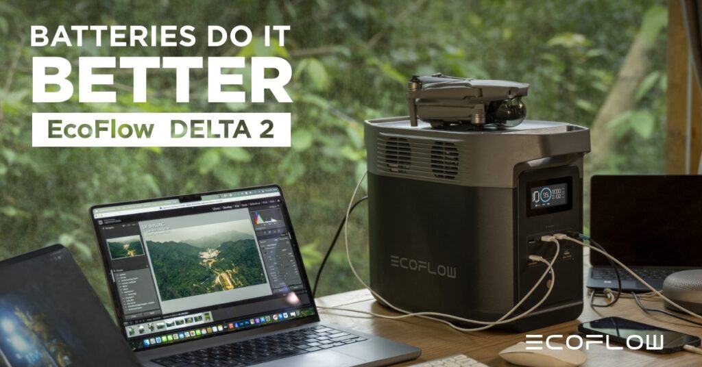 EcoFlow Delta 2 with Devices