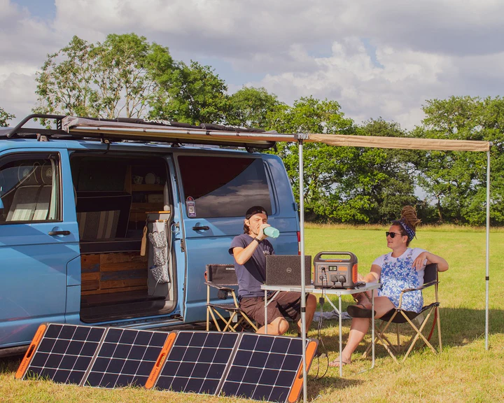 Go out with your Jackery Portable Solar Power Station for the week and get some vitamin D into your body.