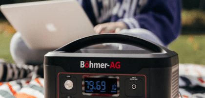 Böhmer-AG EcoPower Pro Portable Power Station 1200W Surge Power