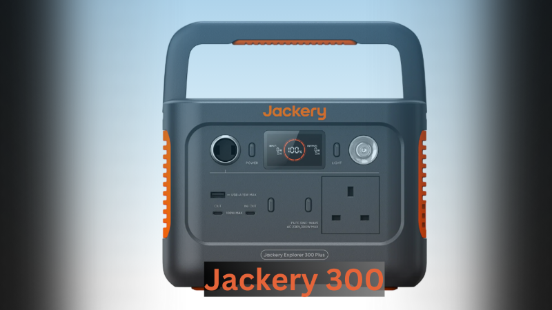 The Jackery Explorer 300 Plus incorporates a LiFePO4 battery, making it more compact and lighter compared to alternative products, weighing just 3.75kg, enabling easy portability wherever and whenever needed.